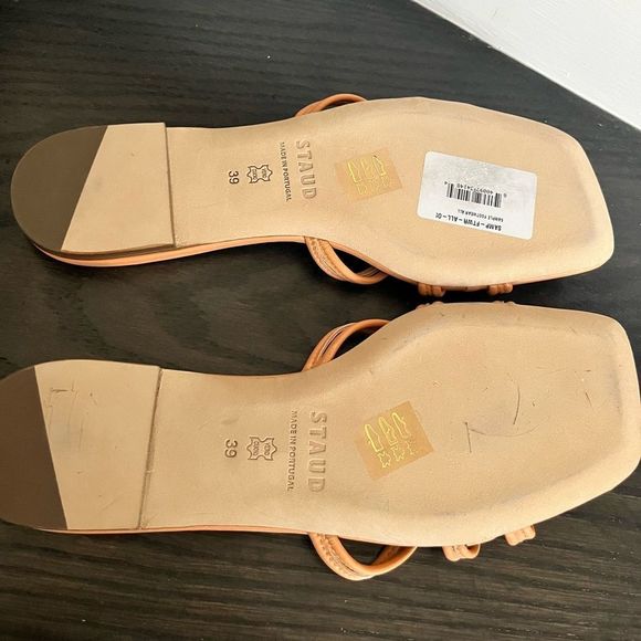 STAUD Adeline Leather Sandals - Picture 4 of 5